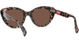 Boke Flower Havana Cat eye Sunglasses
