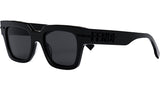Fendigraphy Black Rectangular Sunglasses