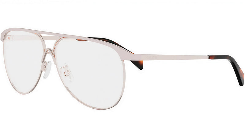 CELINE Metal Rose Gold Aviator Sunglasses