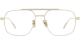 GV Speed Silver Rectangular Eyeglasses