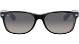 New Wayfarer Color Mix RB2132 matte black on ice