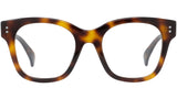 Boke Flower Havana Square Eyeglasses