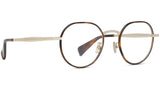 Boke Flower Yellow Round Eyeglasses