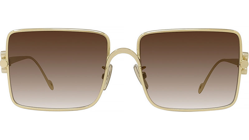 Refined Metal LW40106U 30F Gold Geometric Sunglasses