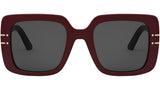 DiorSignature 11I Bordeaux Square Sunglasses