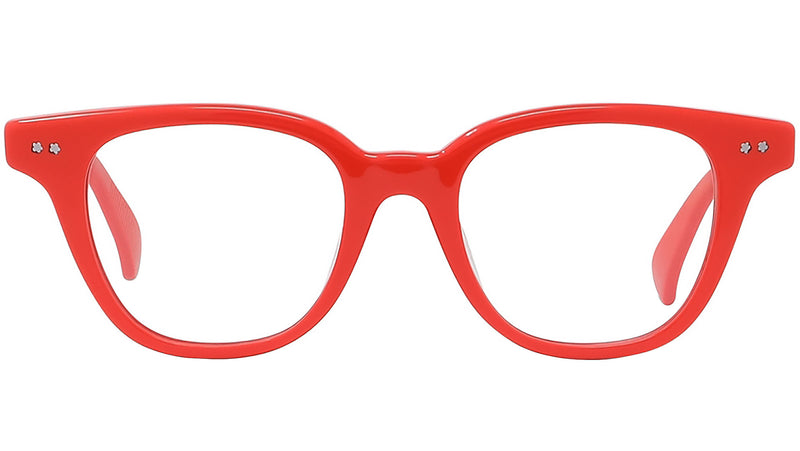 Boke Flower Red Square Eyeglasses