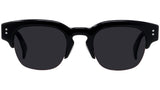 Boke Flower Black Geometric Sunglasses