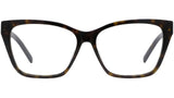 GV Day Tortoise Geometric Eyeglasses