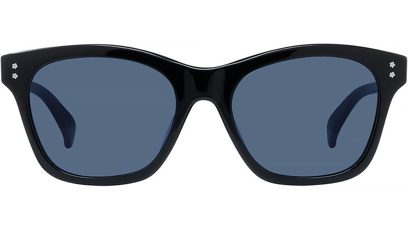Boke Flower Black Square Sunglasses