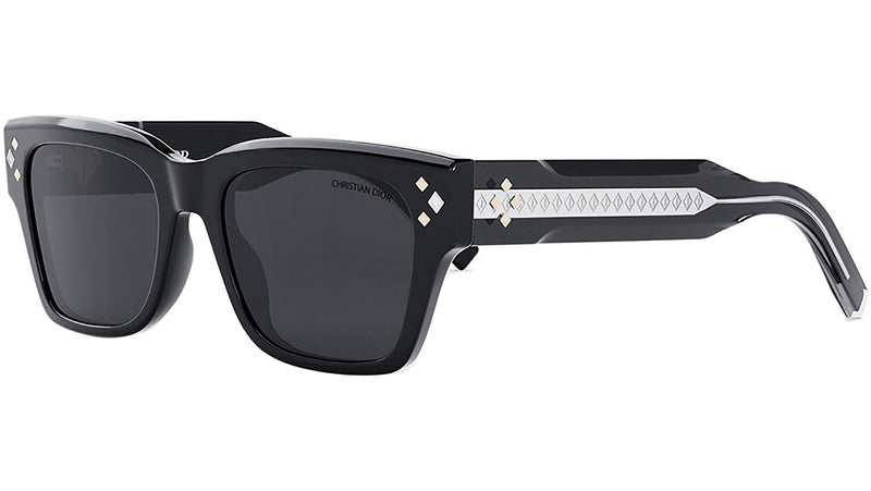 CD Diamond S2I Black Geometric Sunglasses