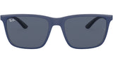 RB4385 601587 matte blue