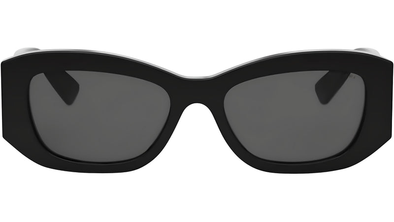 Bvlgari Roma Black Geometric Sunglasses