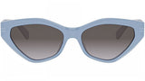Triomphe Blue Cat Eye Sunglasses