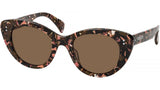 Boke Flower Havana Cat eye Sunglasses