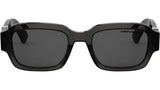 Dior Oblique S2I Shiny Grey Geometric Sunglasses