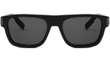 CD Icon S3I Black Square Sunglasses