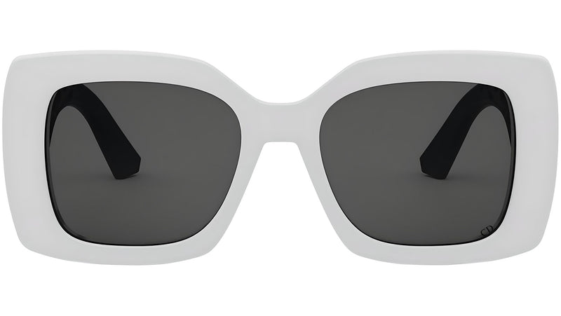 VeryDior S1I White Geometric Sunglasses