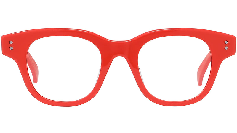 Boke Flower Red Square Eyeglasses