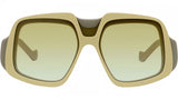 Anagram Green Geometric Sunglasses