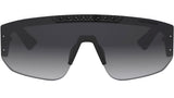Dior3D M2U Matte Black Shield Sunglasses