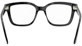 DiorGlowO S1I Black Squared Eyeglasses
