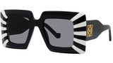 Chunky LW40090I 04A Black Square Sunglasses