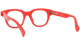 Boke Flower Red Square Eyeglasses