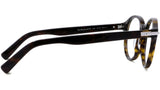 DiorBlackSuitO RI Havana Round Eyeglasses