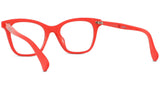 Boke Flower Red Cat Eye Eyeglasses
