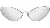 Signature Silver Cat Eye Sunglasses