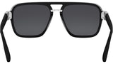 Bvlgari Aluminium Matte Black Pilot Sunglasses