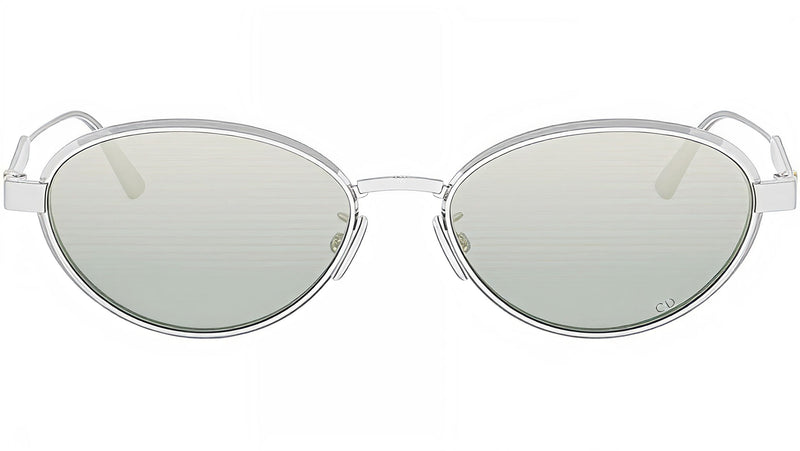 DiorCannage R1U Silver Oval Sunglasses