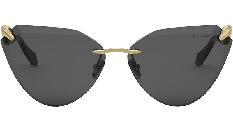 Serpenti Gold Cat Eye Sunglasses