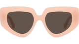 Anagram Pink Geometric Sunglasses