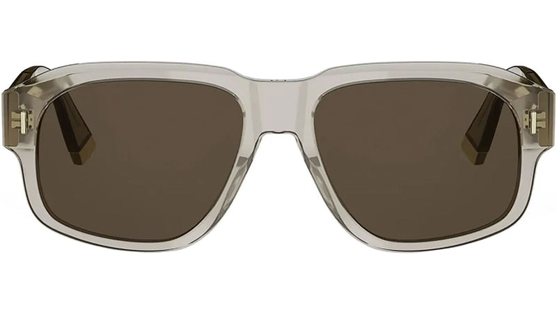 DiorTailoring N1I Brown Geometric Sunglasses