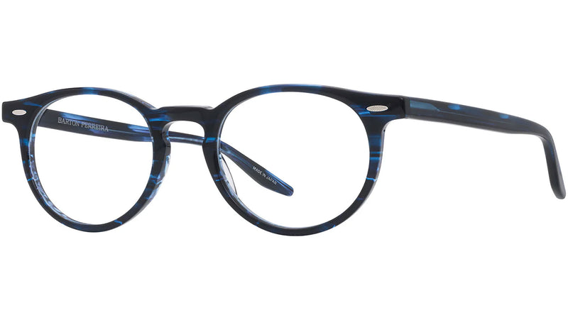Banks Blue  Round Eyeglasses