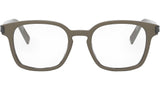 CD IconO S4I Brown Square Eyeglasses