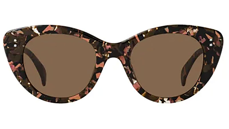 Boke Flower Havana Cat eye Sunglasses