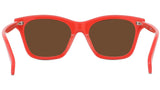 Boke Flower Red Square Sunglasses