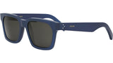 3 Dots Blue Square Sunglasses