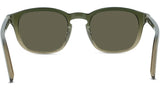 K Logo Green Square Sunglasses