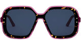 DiorHighLight S1I Havana Butterfly Sunglasses