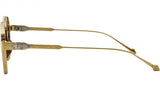 Eki 18K Gold Plated Titanium