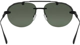 Octo Finissimo Matte Black Pilot Sunglasses