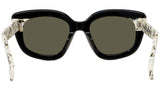 1970 Black Butterfly Sunglasses