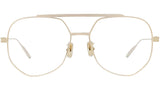GV Speed Yellow Geometric Eyeglasses