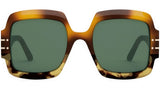 DiorSignature S1U Honey Havana Square Sunglasses