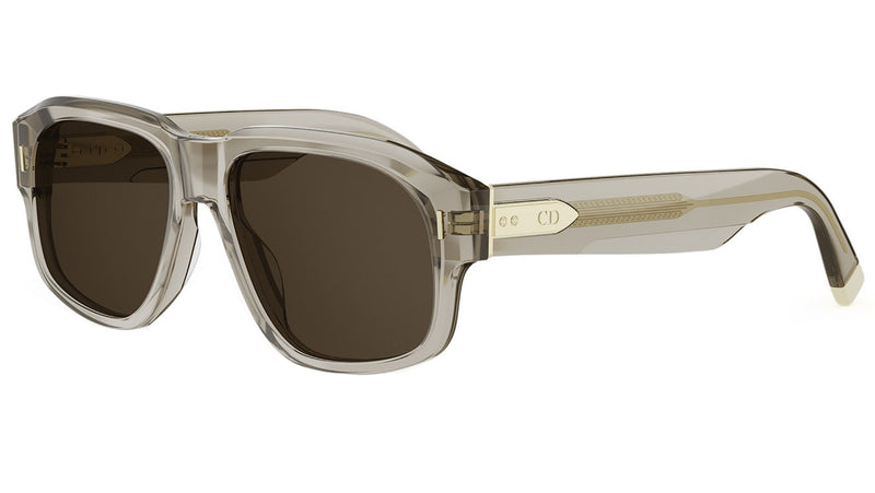 DiorTailoring N1I Brown Geometric Sunglasses