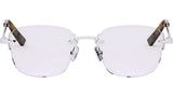 CD DiamondO S5U Silver Geometric Eyeglasses