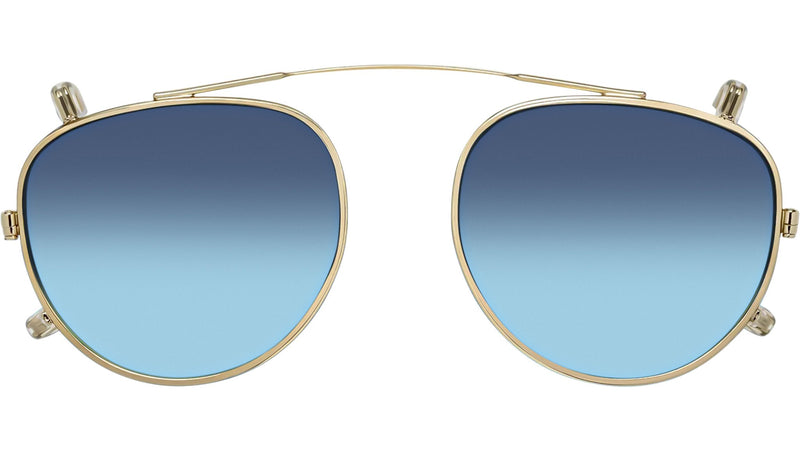 Maydela Clip Gold Denim Blue